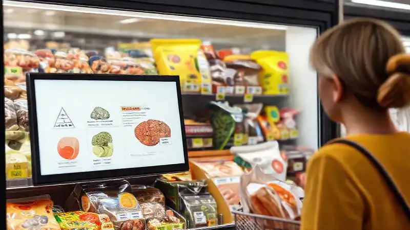 El empaque de alimentos digital advierte al consumidor
